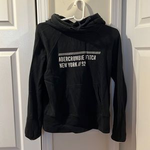 A&F black hoodie size small